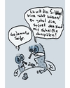 Cartoon: Das S-Wort (small) by Ludwig tagged fliegen,erziehung,scheiß,shit,fly,eltern,fluchen,seife,mund,auswaschen