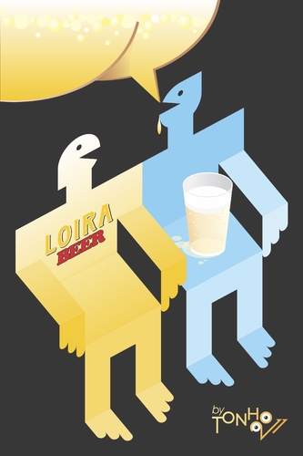 Cartoon: Beer Sex II (medium) by Tonho tagged beer