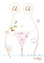 Cartoon: naked (small) by Tonho tagged naked,nude,nu,arroba