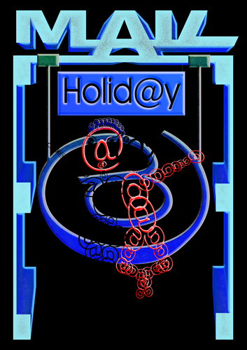 Cartoon: Mail holiday (medium) by bortom tagged mail