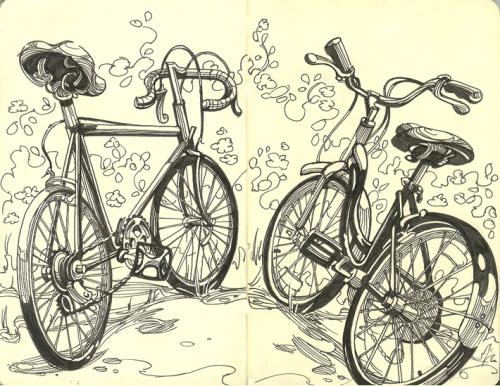 Cartoon: pedal power! (medium) by rudat tagged bicycle,pedal,cycle