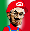 Cartoon: SuperMario Monti (small) by dabobabo tagged mario,monti,italy,italian,premier,caricature,funny,economy,europe,european,government,politic,crisis,default,debit