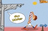 Cartoon: Croatia go home. (small) by emir cartoons tagged croatia,brazil,2014,emir,cartoons,cartoon,caricature,football,worl,cup