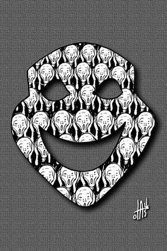 Cartoon: no title (medium) by Nikola Otas tagged mask