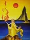 Cartoon: The Gift Of Fire (small) by Lyubow Talimonova tagged gift fire