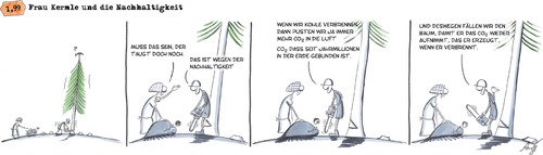 Cartoon: Nachhaltigkeit (medium) by Anjo tagged nachhaltigkeit,heizen,nachhaltig,holz,co2,baum,fällen,verbrennen,nachhaltigkeit,heizen,nachhaltig,holz,co2,baum,fällen,verbrennen