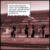 Cartoon: Bahn... (small) by Anjo tagged bahn,verspätung,abweichend,gleis,ice,regionalexpress,pünktlich,bundesbahn,eisenbahn,zug,wuppertal
