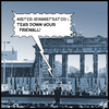 Cartoon: Historische Rede (small) by Anjo tagged nsa,datenüberwachung,geheimdienst,internet,spionage,mailverkehr,datenschutz,berlin,berliner,präsident