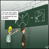 Cartoon: Quadratur (small) by Anjo tagged quadratur,des,kreises,greis,alter,mathe,pi,lösung