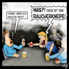 Cartoon: Raucher schlagen zurück (small) by Anjo tagged raucher,kneipe,raucherzimmer,nikotin