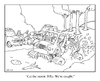 Cartoon: bogged down (small) by creative jones tagged mudding truck