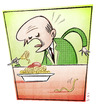 Cartoon: OGM (small) by Giacomo tagged ogm,spaghetti,pasta,food,eat,giacomo,cardelli