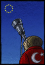 Cartoon: Turkey and Europe (small) by Giacomo tagged turkey europe eu politic hope astronomy stars sky giacomo cardelli jack lombrio