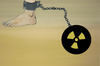 Cartoon: le boulet du nucleaire (small) by No tagged fukushjima,nuclear,nucleaire