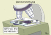 Cartoon: Keimerziehung (small) by POLO tagged mikroskop keim viren virus resistent antibiotikum antibiotika