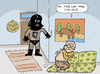 Cartoon: Dark Vader and Grandfather (small) by Musluk tagged darkvader,scratch