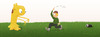 Cartoon: Dosenmüll (small) by Frank Zimmermann tagged alien boy can cap care dirty grass waste youth cappy cola dose egal jugend jugendlicher junge müll wegschmeißen wegwerfen