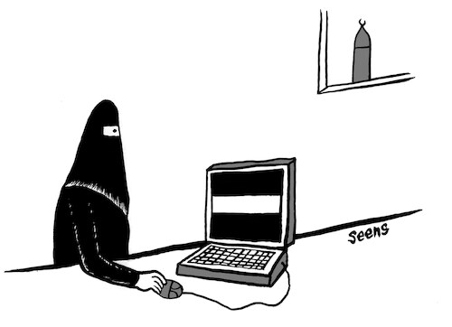 Cartoon: Viewing (medium) by sam seen tagged viewing