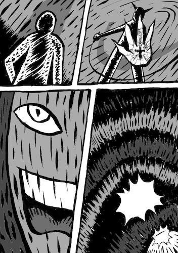 Cartoon: KAFKA - Pg21-Pg28 End (medium) by sam seen tagged kafka