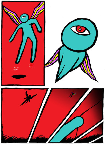 Cartoon: Kite (medium) by sam seen tagged kite