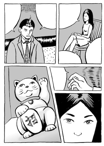 Cartoon: Line Walker (medium) by sam seen tagged line,walker