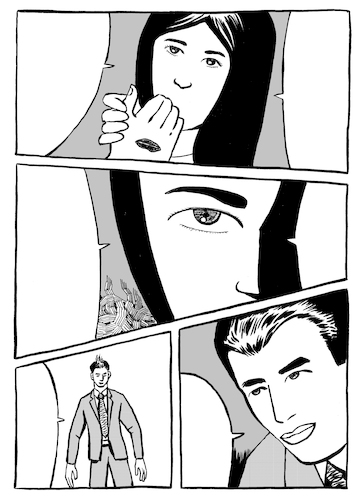 Cartoon: Line Walker (medium) by sam seen tagged line,walker