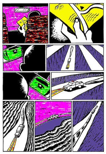 Cartoon: MAP (medium) by sam seen tagged map