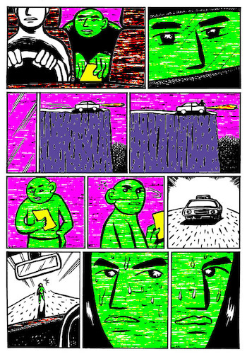 Cartoon: MAP (medium) by sam seen tagged map