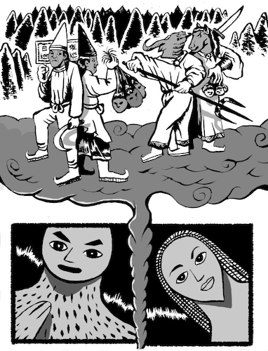 Cartoon: TheSilenceOfTheSirens P31-P40 (medium) by sam seen tagged the,silence,of,sirens