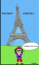 Cartoon: paris (small) by keziban tagged paris