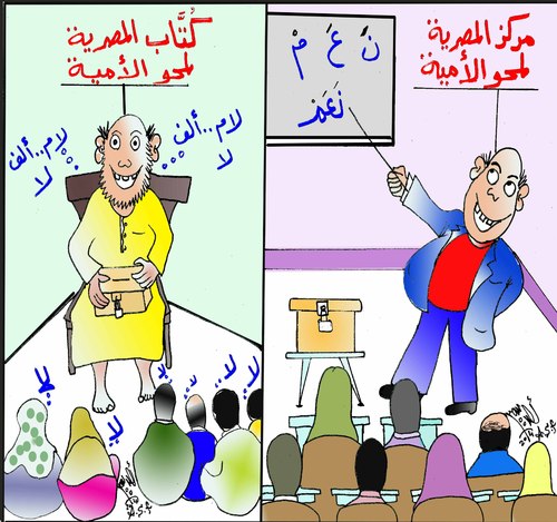Cartoon: SAY AND NOT TO SAY (medium) by AHMEDSAMIRFARID tagged ahmed,samir,farid,egypt,funny,egyptair,cartoon,caricature,say