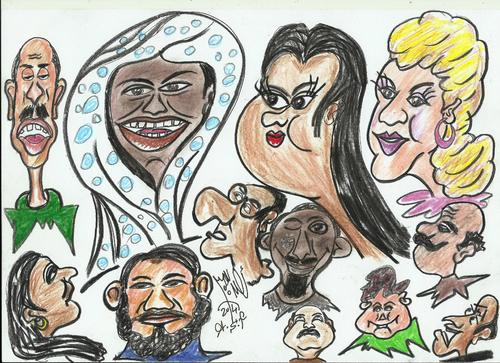 Cartoon: SHAPES (medium) by AHMEDSAMIRFARID tagged ahmed,samir,farid,face,shape,funny,egyptair,cartoon,caricature