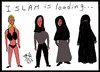 Cartoon: islam is loading (small) by AHMEDSAMIRFARID tagged islam,ahmed,samir,farid,religion,egypt,egypten