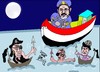 Cartoon: POLITICAL BOAT (small) by AHMEDSAMIRFARID tagged egypt,revolution,ahmed,samir,farid,cartoon,carecature,mursy