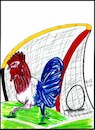 Cartoon: world cup 2018 (small) by AHMEDSAMIRFARID tagged salah,ahmedsamirfarid,ahmed,samir,farid,mo,cartoon,trump,palestine,israel,egyptair,var,caricature,egypt,worldcup,france,belgium