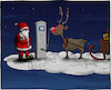 Cartoon: E-Rentier (small) by Hannes tagged xmas,christmas,merrychristmas,santa,santaclaus,weihnachten,weihnachtsmann,rentier,rendeer,rudolphtherednosedreindeer,rudolph,ecar,elektroauto,electriccar,charger,tesla