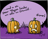 Cartoon: Halloween Horror (small) by Hannes tagged halloween,kürbis,biomüll,kompost,horror