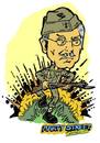 Cartoon: Clive Dunn (small) by Marty Street tagged dads,army