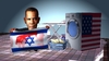Cartoon: Obamas Laundry (small) by TwoEyeHead tagged obama,gaza,israel,3d,barack,usa