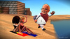 Cartoon: Surfer dude Narendra Modi (small) by TwoEyeHead tagged narendra,modi,india,australia,surfing