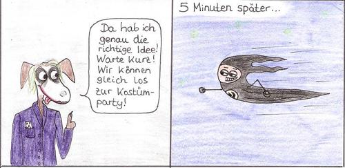 Cartoon: Inspector Snoozl-Avada Kedavra (medium) by Jakobine tagged fussball,inspector