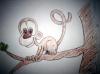 Cartoon: Monkey  in a tree (small) by rocknoise tagged cartoon,humor,mrmatt,monkey