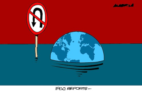 Cartoon: Floods (medium) by Amorim tagged climate,change,ipcc,global,warming,climate,change,ipcc,global,warming