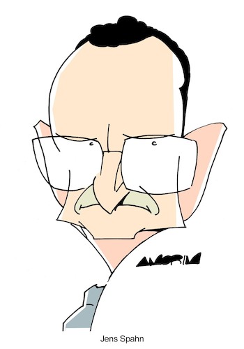 Cartoon: Jens Spahn (medium) by Amorim tagged jens,spahn,germany