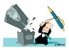 Cartoon: Demolition (small) by Amorim tagged trump,biden,legacy