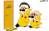 Cartoon: Disguises (small) by Amorim tagged g20,xi,jinping,putin,china,russia
