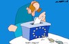 Cartoon: European elections 2024 (small) by Amorim tagged european,union,far,right,elections