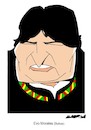Cartoon: Evo Morales (small) by Amorim tagged evo,morales,bolivia