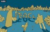 Cartoon: Piling the stones (small) by Amorim tagged gaza,peacedeal,netanyahu