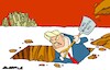 Cartoon: Shovels (small) by Amorim tagged trump,bigbeautifulbill,socialsecuritycuts